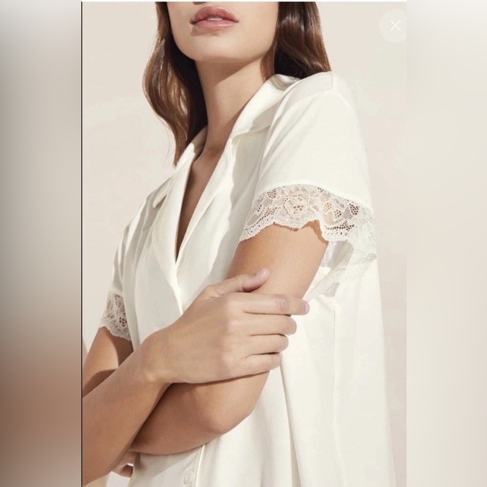 Eberjey Soft Cream Pajama Set